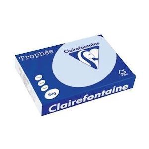 Clairefontaine Trophée gekleurd papier, A4, 80 g, 500 vel, azuurblauw - 1971C