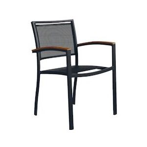 Houselabel terrasstoel Doroba- A zwart - zwart 6090945532500