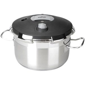 Lacor Chef Luxe 50823 - Snelkookpan 23 liter, roestvrij - Roestvrij staal 18/10 8414271508233