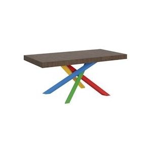Itamoby Uitschuifbare tafel 90x180/284 cm Volantis veelkleurig walnootstructuur 4/B - 8050598008973
