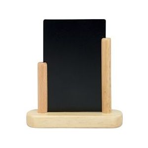 Securit® Elegant A6 Tafelkrijtbord Met Beukenhout In Beuk  10x15 cm|0,2 kg - bruin ELE-B-SM