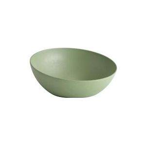 APS kom -FROSTFIRE- Ø 32,5 cm, H: 8 / 14 cm - groen Aluminium 30013