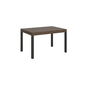 Itamoby Everyday uitschuifbare tafel 90x130/390 cm met antraciet notenhouten structuur - 8050598017852