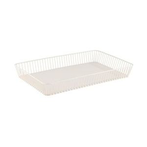 APS GN 1/1 mand -URBAN- in fluisterwit 53 x 32,5 cm, H: 7,5 cm - wit Metaal 30435