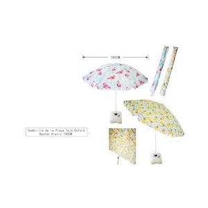 180Cm Parasol 19/22 8K Hardcore Oxford Doek No Tilt, geassorteerde kleuren - meerkleurig Multi-materiaal 8435219001524