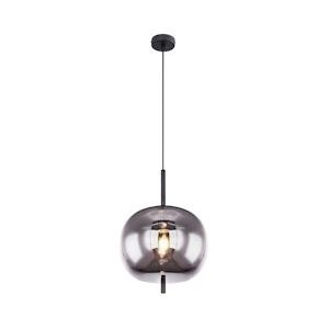 Globo Lighting Globo Hanglamp metaal zwart, 1x E27 - zwart Metaal 15345H1