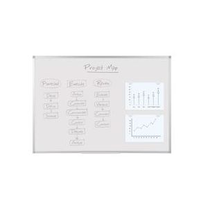 Bi-Office Magnetisch Whiteboard Ayda met aluminium frame, 90x60cm - wit MA03759214