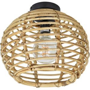 Urban Interiors - Plafondlamp - Bamboe large- Ø30 - bruin Bamboe 8720618484833