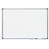 Rocada whiteboard 60x90cm gelakt staal wit magnetisch inclusief afleggoot - 6402