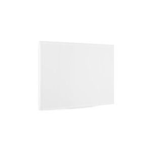 Bi-Office Maya antimicrobieel* magnetisch whiteboard, 120 x 90 cm, droog uitwisbaar gelakt stalen oppervlak, wit aluminium frame - beige Staal BMA0507226