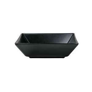METRO Professional Soepkom Macario, steengoed, 17 x 17 cm, vierkant, zwart, 6 stuks - zwart Steengoed 473805