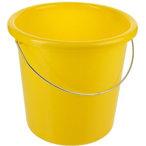 Contacto Economische emmer 10 l, geel - Kunststof 3047/102