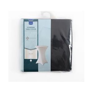 METRO Professional Tafelkleed, polyester/elastaan, 80 cm, wit - meerkleurig Multi-materiaal 4337147366352