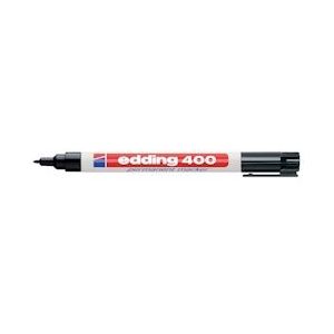 Edding permanent marker 400 zwart - zwart E-400 001