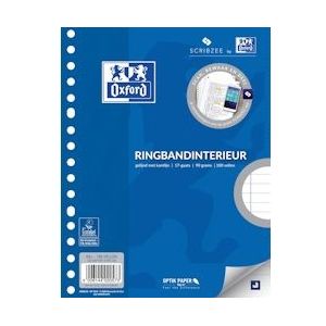 Oxford ringbandinterieur A5, 17 gaten met kantlijn - 4006144020573