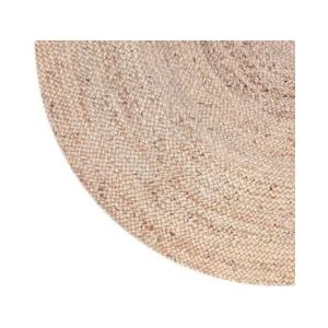 LABEL51 - Jute vloerkleed rond 180 cm naturel - bruin 432823