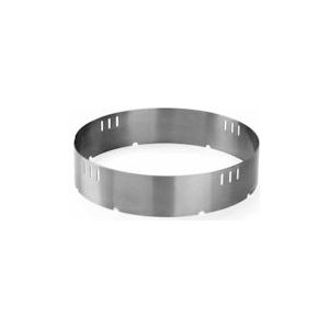 Ring voor Hokker, HENDI, Ø¸360x(H)80mm - Roestvrij staal 147207