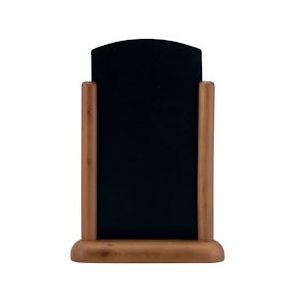 Securit® Middelgroot Tafelkrijtbord In Donkerbruin  20x28 cm|0,4 kg - bruin ELE-DB-ME