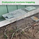 VerminBuster Vangkooi Marters met Lokmiddel - Martervangkooi - Marterverjager Auto - Vangkooi voor dieren - Steenmarter kooi