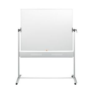 Nobo Mobiel stalen whiteboard  met een aluminium, smal frame 1500x1200mm - wit 1901031
