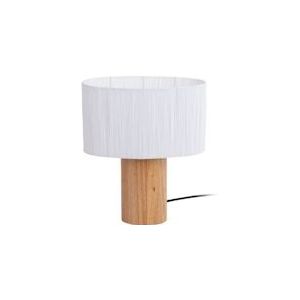 Leitmotiv Tafellamp Sheer Oval - Wit - Ø21cm - wit 8714302732737