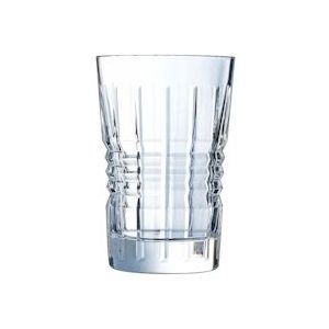 Cristal D'Arques Rendez-Vous Doos Met 6 Hoge Kristalglazen, 36 Cl - transparant Glas 9424358