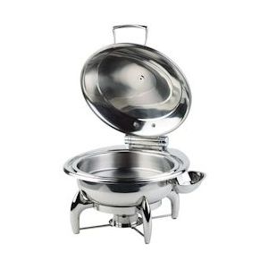 APS Chafing Dish -GLOBE-Ø 38,5 cm, H: 34 cm, 6 Liter - Roestvrij staal 12393