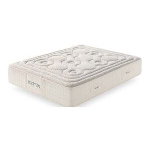 Visco-elastisch Matrass Biocrystal Selenium 27 - 90X200 cm - Moonia - grijs Textiel BCS27-90X200