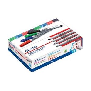 Giotto Robercolor whiteboardmarker maxi, ronde punt, rood, Pak van 12 - 8000825413841