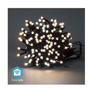 Nedis SmartLife-kerstverlichting - Koord - Wi-Fi - Warm Wit - 200 LED's - 20.0 m - Android / IOS - 5412810404209