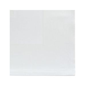 LTITEX - Servet wit met satijnen band 50 x 50 cm. Pack 25 St. - wit 642105025