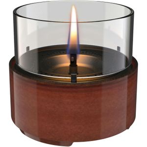 Tenderflame - Café 14 Reactive Glaze Amber hervulbare tafelkaars TenderFuel - zwart 7073061003368