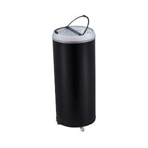 Gastro-Cool - Party Cooler koelkast - LED  - Zwart/Wit - PT75LED - 414500 - zwart Multi-materiaal 414500