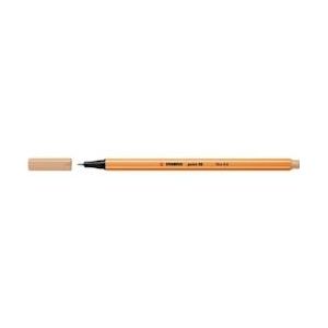 STABILO point 88 fineliner, beige, PAK VAN 10 - 4006381579438