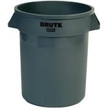 Rubbermaid afvalcontainer Brute, zonder deksel, 76 liter, grijs - GAS-L638