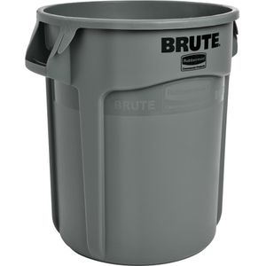 Rubbermaid afvalcontainer Brute, zonder deksel, 76 liter, grijs - FG262000GRAY