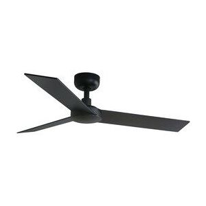 Faro RUDDER S Zwart/walnoot ventilator - zwart Metaal 17663