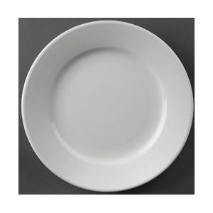 Athena Hotelware borden, porselein, wit, 12 stuks