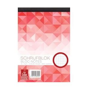 Work schrijfblok, ft A5, 70 g/m², 100 vel, geruit 5 mm - 4006144965904