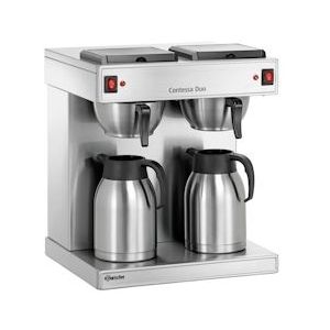 Bartscher Koffiemachine Contessa Duo | 2x 2L | 2x 1.4kW | 430x400x520(h)mm - BAR-190184