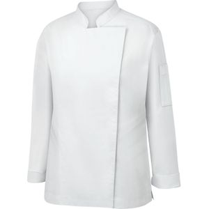 METRO PROFESSIONAL Dames koksjack met lange mouwen, maat S, wit - S wit Multi-materiaal 4337231889033