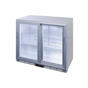 Gastro-Cool - Backbar koelkast - Zilver/Wit - UC200 - 216402 - zilver Multi-materiaal 216402
