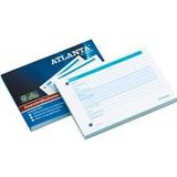 Atlanta by Jalema doorschrijfkwitantieblok verpakt per 5 - blauw Papier 8710968038039