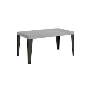 Itamoby Uitschuifbare tafel 90x160/264 cm Antraciet Vlam Cement Structuur - VE160TAFLMALL-CM-AN