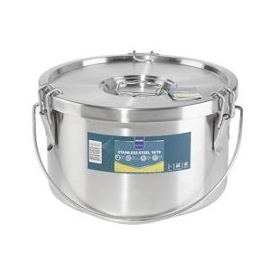 METRO Professional foodcontainer, 10 l - zilver Roestvrij staal 978806