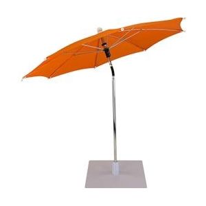 Tafelparasol Oranje - 60 x 56 cm - mini parasol - strandparasol - parasol met voet - zweefparasol - parasols - verzwaarde parasolvoet - Oranje - oranje Polyester ST-0151