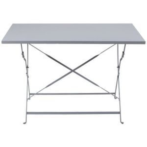 Bolero Klaptafel Tuinpaviljoen Stijl Grijs 1100mm x 700mm - 5050984703805