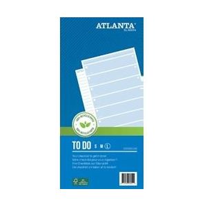 Atlanta by Jalema, To Do, ft 29,7 x 14 cm, Large - blauw Papier 8710968990511