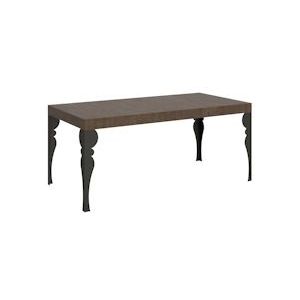 Itamoby Uitschuifbare tafel 90x180/440 cm Paxon Antraciet Walnoot Structuur - 8050598014356