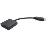 VALUE DisplayPort - HDMI Adapter, DP Male-HDMI Female - zwart 12.99.3134